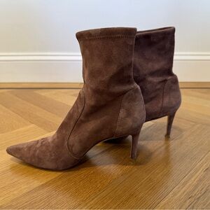 Stuart Weitzman Suede Ankle Boots